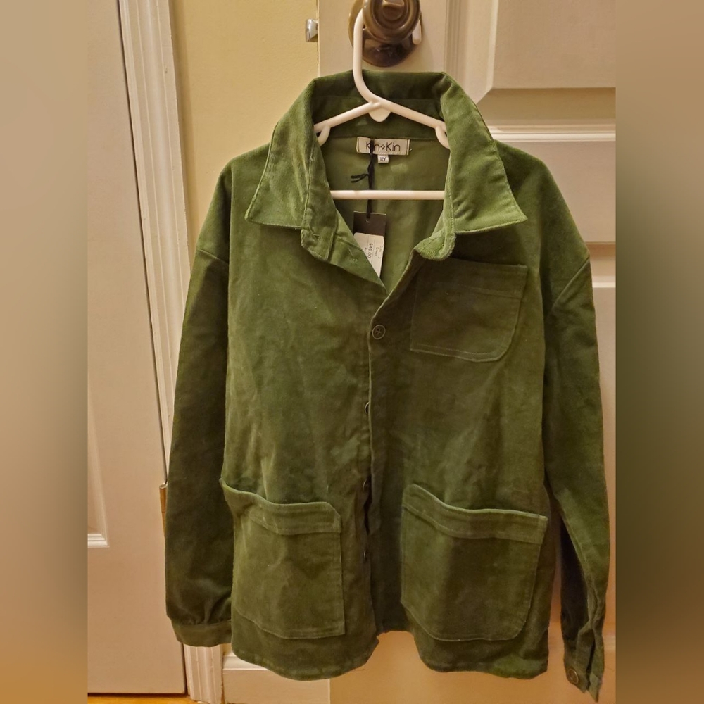 Green Corduroy Jacket